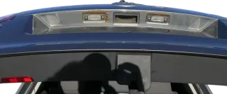 VW Golf Plus 5M + 521 Heckklappe hinten Kofferraumklappe + Scheibe grau LA7T - Bild 2