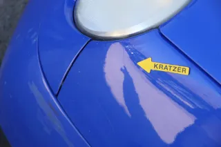 VW Lupo 6X Kotflügel vorne links blau LW5Z - Bild 4
