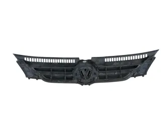 VW Golf Plus 5M Grill Kühlergrill VW Zeichen Logo grau LA7T bis ca. 2009 - Bild 2