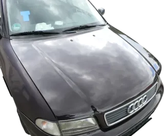 Audi A4 B5 Motorhaube Haube Klappe vorne blau lila LY3K bis ca. Bj. 1999 + Grill - Bild 3