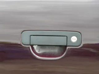 A4 B5 Tür nur Türblatt vorne links Fahrertür blau lila LY3K Kombi od Limo - Bild 5