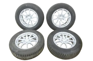 4x Golf 5 6 Alufelgen 215/65R16 98H Winterreifen Reifen 6mm KBA 49925 Dezent - Bild 7