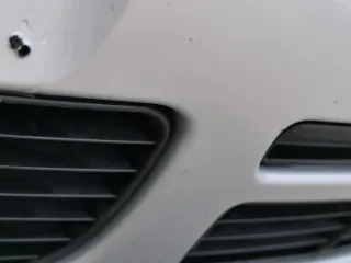 Polo 6N Stoßstange vorne breite Styling XXL Frontstoßstange silber LB7Z +Gitter - Bild 7