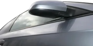 Audi A3 8P elektrischer Spiegel Außenspiegel vorne rechts grau LX7W + Glas - Bild 6