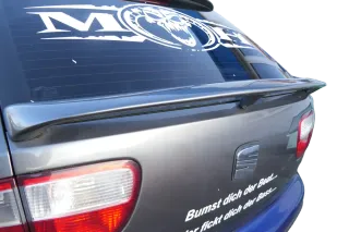 Seat Leon 1M Heckklappe Klappe hinten Kofferraumklappe grau LS7T Spoiler - Bild 7