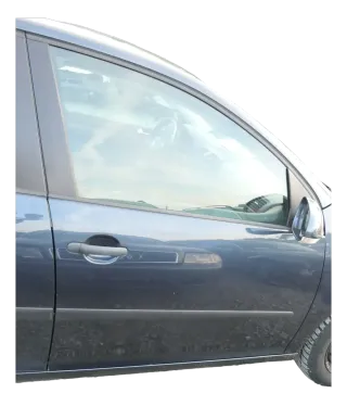 VW Golf 5 1K Tür vorne rechts Beifahrertür grau blau LC5F- ohne Anbauteile - Bild 1