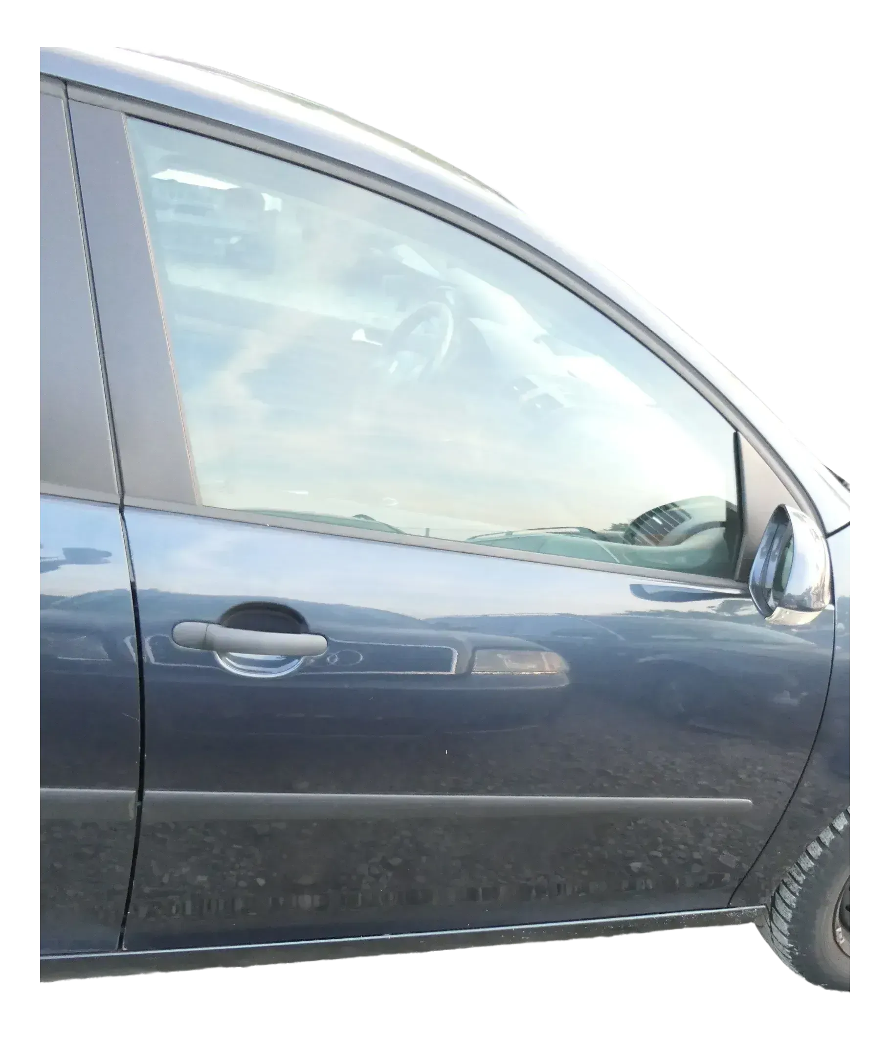 VW Golf 5 1K Tür vorne rechts Beifahrertür grau blau LC5F- ohne Anbauteile - Bild 1