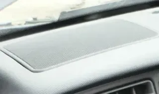 2x Golf 3 1E 4 1H Cabrio ABDECKUNG für Lautsprecher vorne rechts / links Gitter - Bild 2