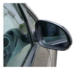 Golf 5M Plus elektrischer Spiegel Außenspiegel rechts Blinker schwarz LC9X memor - Bild 1