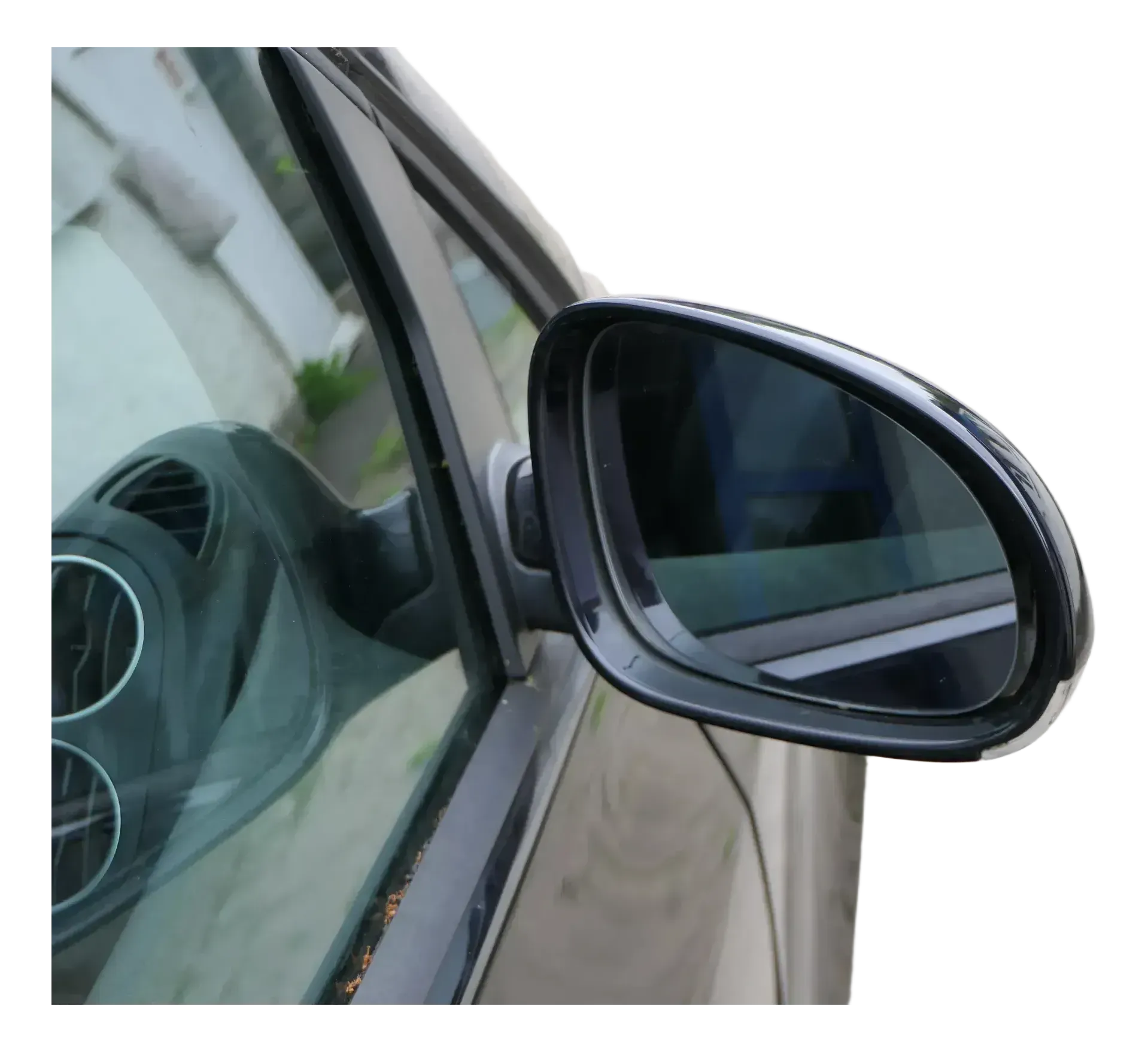 Golf 5M Plus elektrischer Spiegel Außenspiegel rechts Blinker schwarz LC9X memor - Bild 1