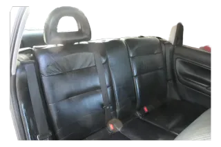 VW Passat 3B 3BG Kombi Sitz Rückbank Rücksitzbank Sitzfläche Sitze Leder schwarz - Bild 3