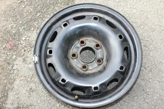 1x Felge Stahlfelge VW Polo 9N Ibiza 6L 5jx14H2 ET35 6Q0601027H 6Q0 601 027 H - Bild 1