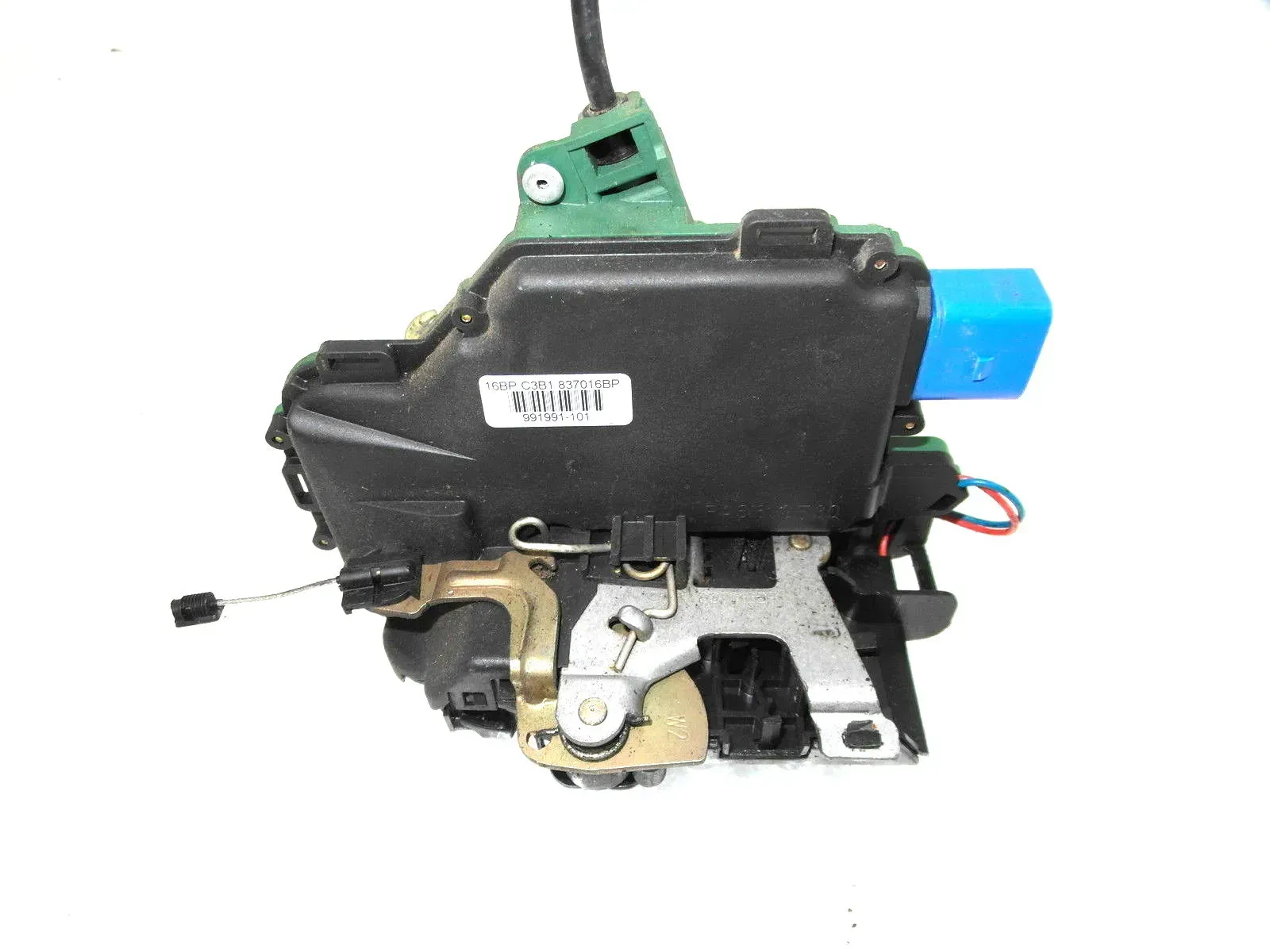 VW Polo 9N T5 Schloß Tür Türschloß Stellmotor 3B1837016BP m. Zentralverriegelung - Bild 1