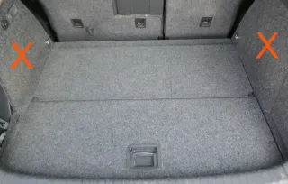 VW Tiguan 5N Ladeboden Verkleidung Abdeckung Kofferraum Teppich Boden - Bild 1