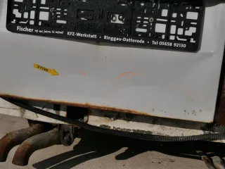 VW T4 Flügeltür Klappe hinten links weiß R902 mit Scheibe - Bild 12