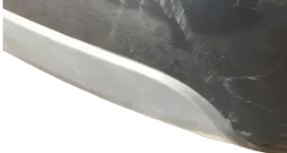 Audi A4 8K B8 Avant nur Spoiler für Stoßstange hinten Heckstoßstange Lippe AHK - Bild 7