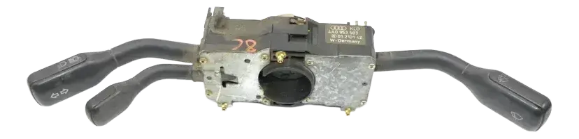 Audi A6 4A 80 Lenkstockschalter Blinkerhebel 4A0953503 Wischer Licht Lichtschalt - Bild 1