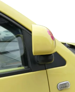 VW New Beetle elektrischer Spiegel Außenspiegel rechts gelb LD1B Glas - Bild 5