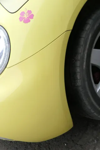 VW New Beetle 9C Stoßstange hinten Stoßfänger gelb LD1B Heckstoßfänger - Bild 8