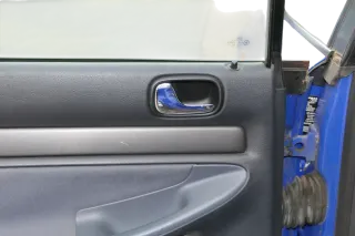 1x Audi A4 B5 Türverkleidung Verkleidung Tür hinten links Abdeckung Griff -blau - Bild 3