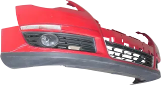 VW Passat 3C Kombi Stoßstange vorne Stoßfänger ROT LY3D - kein ohneGrill - Bild 4