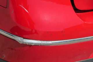 Passat 3C Limousine Stoßstange hinten Heckstoßstange Stoßfänger rot LY3D - Bild 15