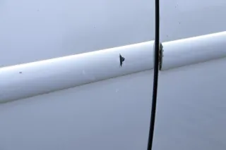 VW Bora Tür hinten rechts nur Limousine silber grau LB7Z - Bild 2