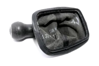 VW Golf 4 Bora Schaltknauf Schaltsack Schaltknüppel schwarz Benziner 6-Gang 1J d - Bild 2