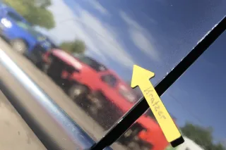 VW Golf 4 Bora Tür vorne links Fahrertür 2/3-Türer schwarz L041 ohne - Bild 4
