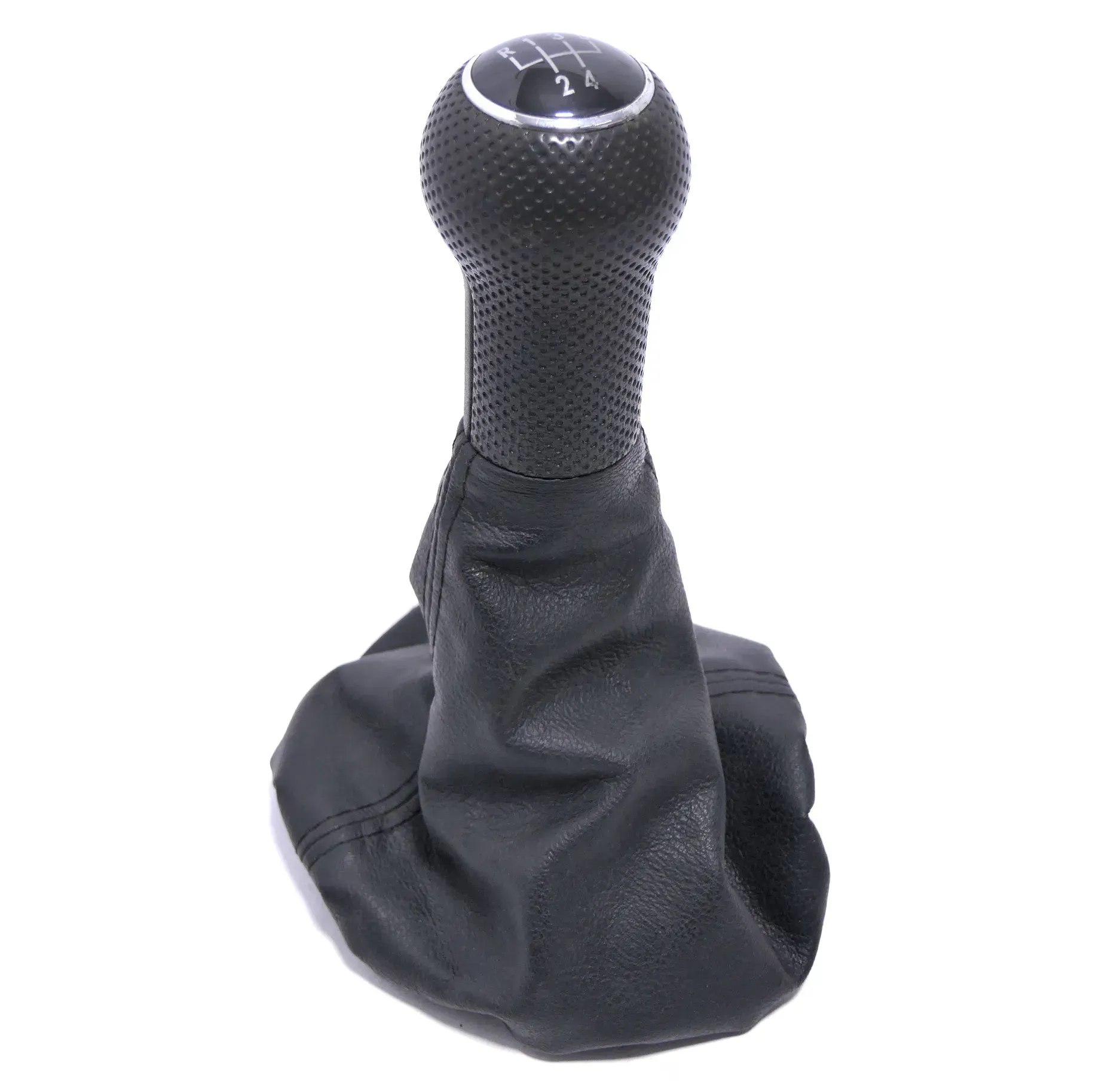 VW Golf 4 Bora Schaltknauf Schaltsack Schaltung Schaltknüppel schwarz 1J0711113 - Bild 1
