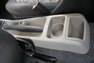 Skoda Fabia 6Y Mittelkonsole Mitteltunnel um Schaltung 6Y0863242  QZY grau - Bild 4