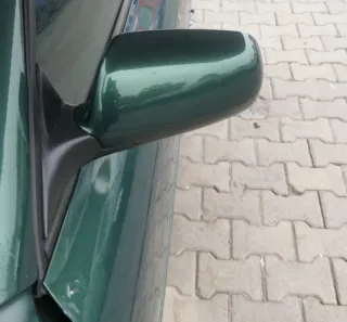 Audi A3 8L elektrischer Spiegel Außenspiegel links mit Glas grün LZ6L kaktusgrün - Bild 2