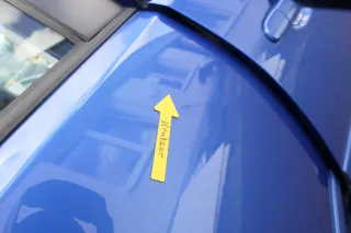 VW Polo 9N 9N3 Tür hinten rechts 4/5-Türer blau LA5M - Bild 7