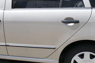 Skoda Fabia 6Y Combi Variant Kombi Tür hinten links gelb gold beige LF8F Ohne - Bild 3
