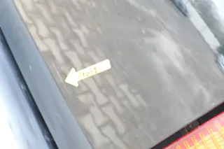 VW Lupo 6X Heckklappe Klappe Kofferraumklappe Scheibe schwarz L041 ohneAnbautei - Bild 6