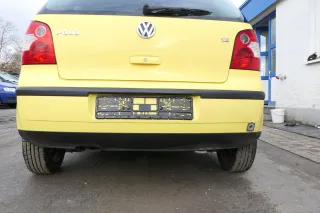 VW Polo 9N 9N3 Stoßstange Heckstoßstange hinten gelb LD1B - Bild 1