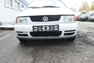 VW Polo 6N Stoßstange vorne breite Styling XXL Frontstoßstange weiß LB9A - Bild 3