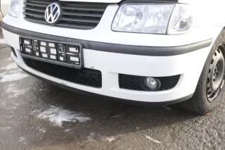 VW Polo 6N2 Stoßstange vorne Frontstoßstange Stoßfänger weiß LB9A +Grill - Bild 4