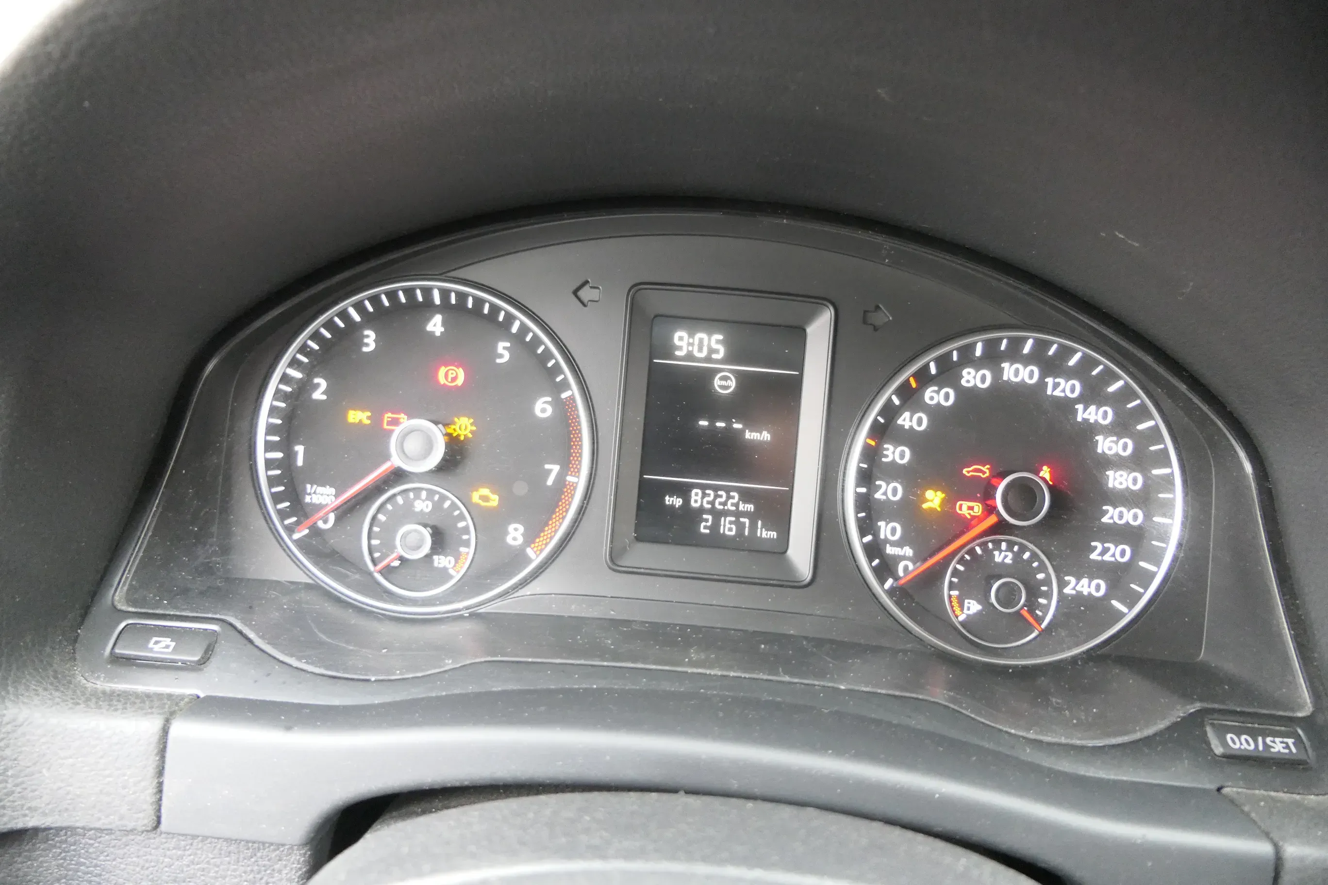 VW Golf 6 5M Plus Tacho Tachometer Kombiinstrument 5M0920862 21.000KM - Bild 1