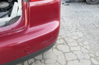 VW Touran 1T Stoßstange hinten Heckstoßstange Stoßfänger rot braun LA3W red spic - Bild 8