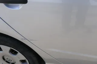 Skoda Fabia 6Y Limousine Schrägheck Tür hinten rechts grau silber LF7T diamantsi - Bild 3
