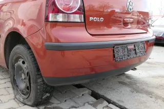 VW Polo 9N 9N3 Stoßstange Heckstoßstange hinten orange LA2W PDC - Bild 4