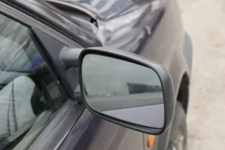 VW Passat 3A 35i elektrischer Spiegel Außenspiegel rechts + Glas schwarz matt - Bild 5
