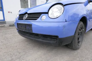 VW Lupo Stoßstange vorne Frontstoßstange Stoßfänger blau softblau LR5A vorn - Bild 3