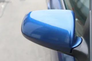 Audi A3 8P elektrischer Spiegel Außenspiegel vorne rechts blau LZ5C mauritiusbla - Bild 2