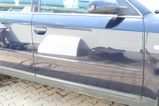 Audi A6 4B C5 Tür Türblatt vorne rechts Beifahrertür blau LY7K - Bild 1