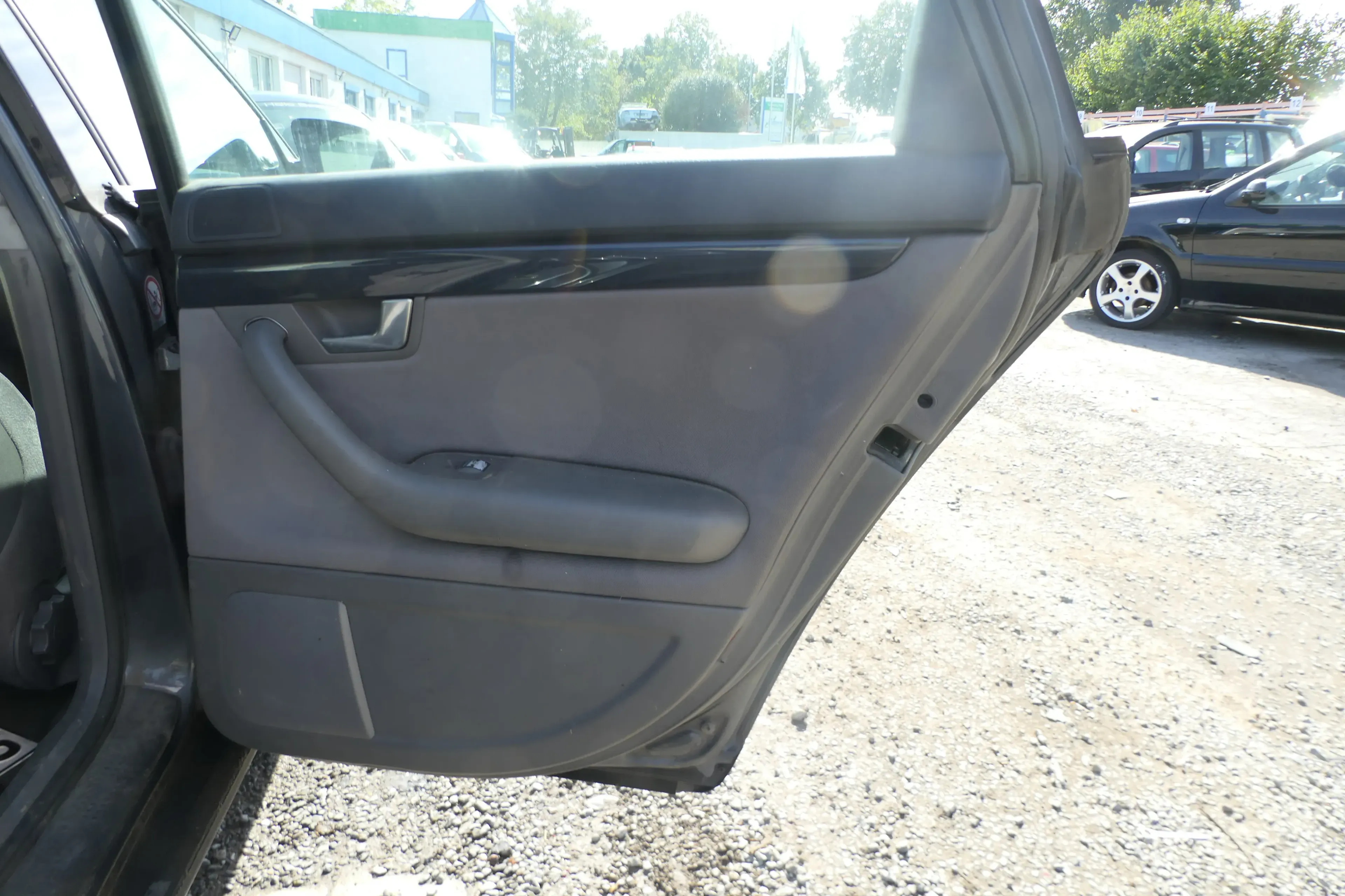 1x A4 8E B6 Türverkleidung Verkleidung Tür hinten rechts swing dunkelgrau - Bild 1