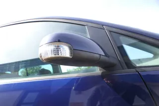 VW Touran 1T elektrischer Spiegel Außenspiegel beheizt rechts blau LB5N + Glas - Bild 2