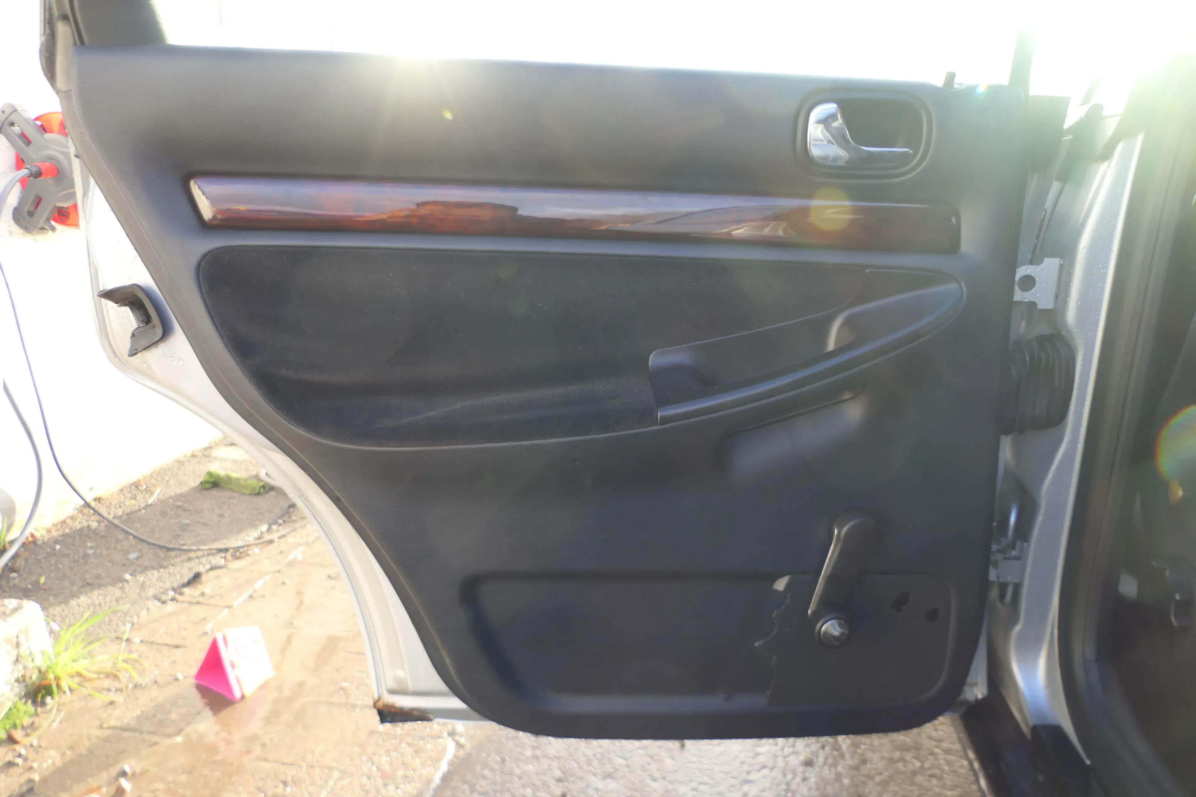 1x Audi A4 B5 Türverkleidung Verkleidung Tür hinten links - Bild 1