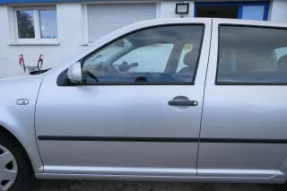VW Golf 4 Bora Tür vorne links Fahrertür 4/5-Türer & Kombi silber LA7W -ohneAnba - Bild 1